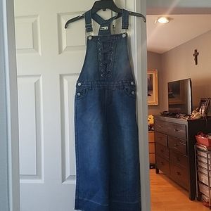 Girl overall jean
